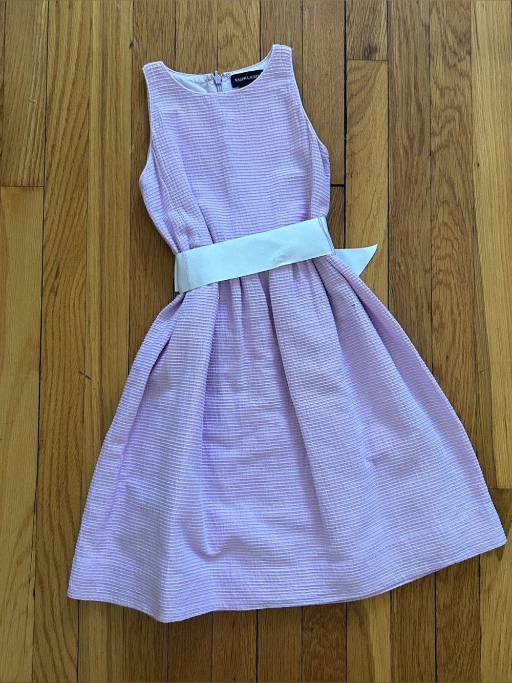 Ralph Lauren Girls 6x Lilac party dress